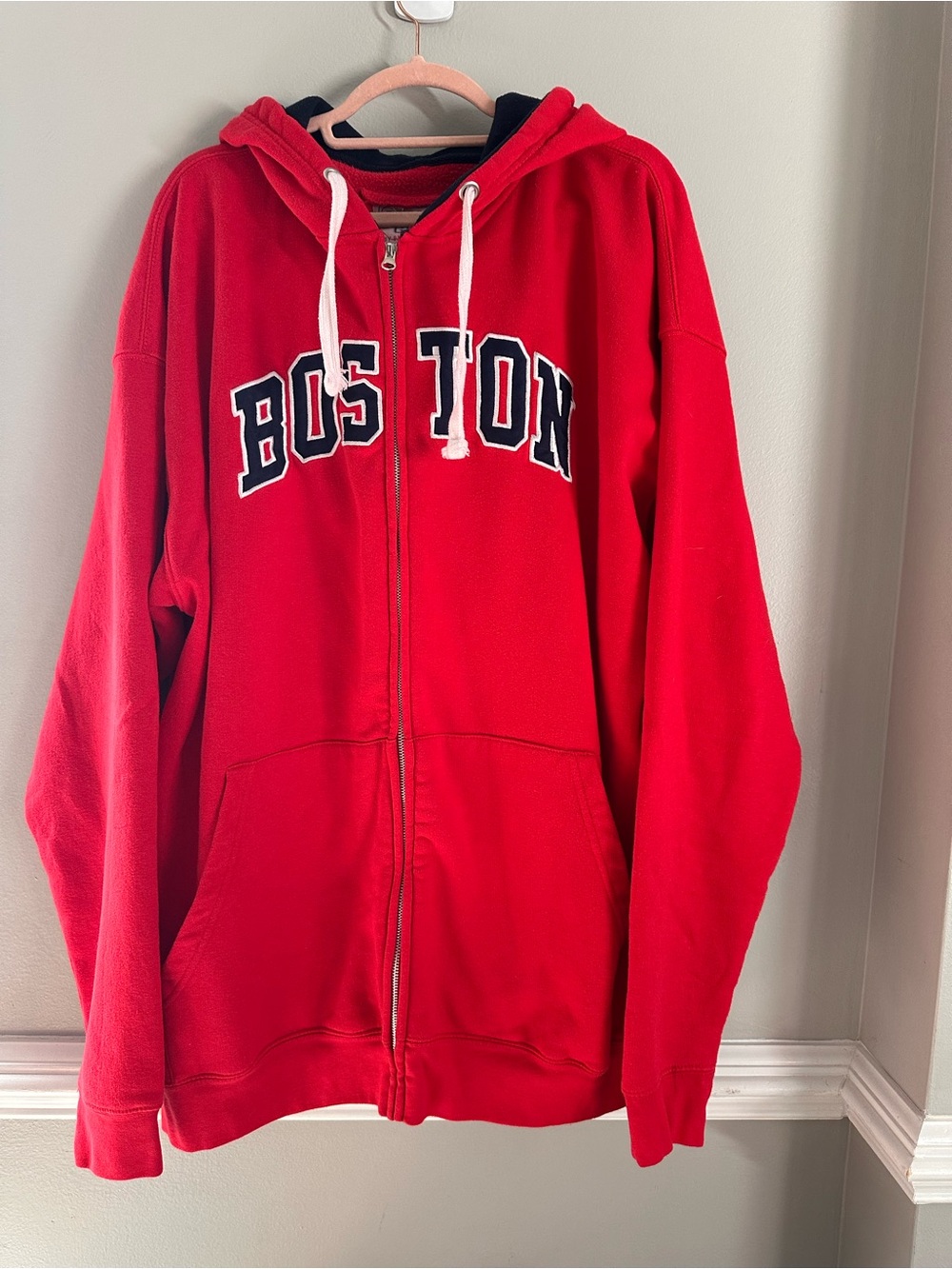 Bay State Gear Boston Hooded Zip up Sweatshirt men's size XXXL